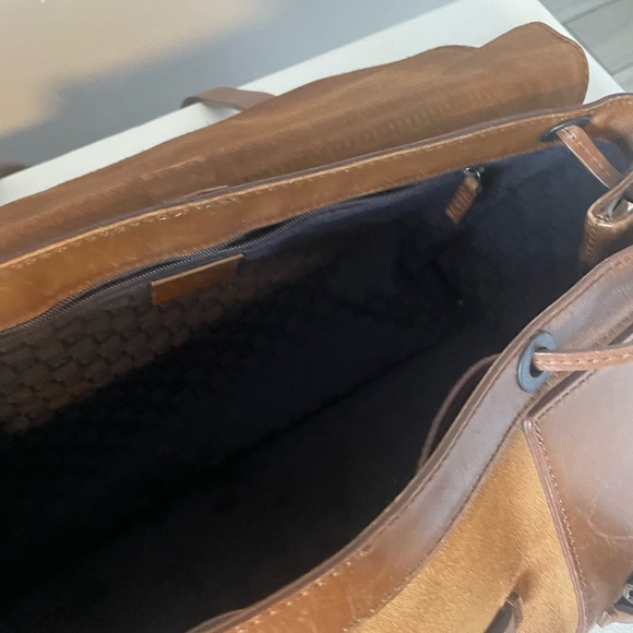 Gucci Brown Suede Bag - Picture 3 of 9